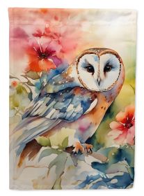Barn Owl Garden Flag Mailbox Flag Decorative Yard Flag Banner Outside Patio Artwork Yard Flower Beds, Garden Size, Multicolor (Default: Default)