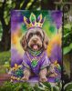 Wirehaired Pointing Griffon King of Mardi Gras Garden Flag Mailbox Flag Decorative Yard Flag Banner Outside Patio Artwork Yard Flower Beds