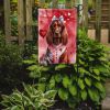 Irish Setter My Valentine Garden Flag Mailbox Flag Decorative Yard Flag Banner Outside Patio Artwork Yard Flower Beds, Garden Size, Multicolor