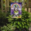 Old English Sheepdog St Patrick's Day Garden Flag Mailbox Flag Decorative Yard Flag Banner Outside Patio Artwork Yard Flower Beds, Garden Size