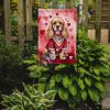 Cocker Spaniel My Valentine Garden Flag Mailbox Flag Decorative Yard Flag Banner Outside Patio Artwork Yard Flower Beds, Garden Size, Multicolor
