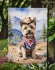 Cairn Terrier Cowboy Welcome Garden Flag Mailbox Flag Decorative Yard Flag Banner Outside Patio Artwork Yard Flower Beds, Garden Size, Multicolor