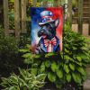 Scottish Terrier Patriotic American Garden Flag Mailbox Flag Decorative Yard Flag Banner Outside Patio Artwork Yard Flower Beds, Garden Size