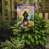 Black Poodle St Patrick's Day Garden Flag Mailbox Flag Decorative Yard Flag Banner Outside Patio Artwork Yard Flower Beds, Garden Size, Multicolor