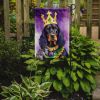 Gordon Setter King of Mardi Gras Garden Flag Mailbox Flag Decorative Yard Flag Banner Outside Patio Artwork Yard Flower Beds, Garden Size, Multicolor