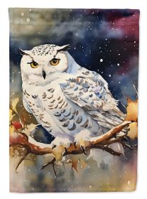 Snowy Owl Garden Flag Mailbox Flag Decorative Yard Flag Banner Outside Patio Artwork Yard Flower Beds, Garden Size, Multicolor (Default: Default)