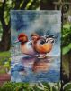Redhead Duck Garden Flag Mailbox Flag Decorative Yard Flag Banner Outside Patio Artwork Yard Flower Beds, Garden Size, Multicolor