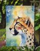Cheetah Garden Flag Mailbox Flag Decorative Yard Flag Banner Outside Patio Artwork Yard Flower Beds, Garden Size, Multicolor