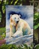 Polar Bear Garden Flag Mailbox Flag Decorative Yard Flag Banner Outside Patio Artwork Yard Flower Beds, Garden Size, Multicolor