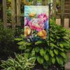 Peonies in Watercolor Garden Flag Mailbox Flag Decorative Yard Flag Banner Outside Patio Artwork Yard Flower Beds, Garden Size, Multicolor