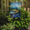 Crocodile Garden Flag Mailbox Flag Decorative Yard Flag Banner Outside Patio Artwork Yard Flower Beds, Garden Size, Multicolor