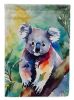 Koala Garden Flag Mailbox Flag Decorative Yard Flag Banner Outside Patio Artwork Yard Flower Beds, Garden Size, Multicolor
