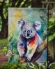 Koala Garden Flag Mailbox Flag Decorative Yard Flag Banner Outside Patio Artwork Yard Flower Beds, Garden Size, Multicolor