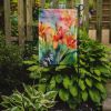 Lilies in Watercolor Garden Flag Mailbox Flag Decorative Yard Flag Banner Outside Patio Artwork Yard Flower Beds, Garden Size, Multicolor
