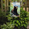 American Black Bear Garden Flag Mailbox Flag Decorative Yard Flag Banner Outside Patio Artwork Yard Flower Beds, Garden Size, Multicolor