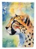 Cheetah Garden Flag Mailbox Flag Decorative Yard Flag Banner Outside Patio Artwork Yard Flower Beds, Garden Size, Multicolor