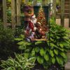 Labrador Retriever and Santa Claus Garden Flag Mailbox Flag Decorative Yard Flag Banner Outside Patio Artwork Yard Flower Beds, Garden Size