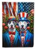 All American Pit Bull Terrier Garden Flag Mailbox Flag Decorative Yard Flag Banner Outside Patio Artwork Yard Flower Beds, Garden Size, Multicolor