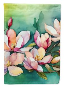 Louisiana Magnolias in Watercolor Garden Flag Mailbox Flag Decorative Yard Flag Banner Outside Patio Artwork Yard Flower Beds, Garden Size, Multicolor (Default: Default)