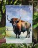 American Bison Garden Flag Mailbox Flag Decorative Yard Flag Banner Outside Patio Artwork Yard Flower Beds, Garden Size, Multicolor