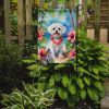 Maltese Luau Garden Flag Mailbox Flag Decorative Yard Flag Banner Outside Patio Artwork Yard Flower Beds, Garden Size, Multicolor