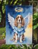 Cocker Spaniel My Angel Garden Flag Mailbox Flag Decorative Yard Flag Banner Outside Patio Artwork Yard Flower Beds, Garden Size, Multicolor