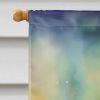 Trout House Flag Large Porch Sleeve Pole Decorative Outside Yard Banner Artwork Wall Hanging, Polyester, House Size, Multicolor