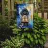 Black Poodle My Angel Garden Flag Mailbox Flag Decorative Yard Flag Banner Outside Patio Artwork Yard Flower Beds, Garden Size, Multicolor