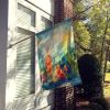Seaweed House Flag Large Porch Sleeve Pole Decorative Outside Yard Banner Artwork Wall Hanging, Polyester, House Size, Multicolor