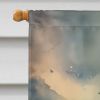 Brook Trout House Flag Large Porch Sleeve Pole Decorative Outside Yard Banner Artwork Wall Hanging, Polyester, House Size, Multicolor