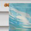 Yellowfin Tuna House Flag Large Porch Sleeve Pole Decorative Outside Yard Banner Artwork Wall Hanging, Polyester, House Size, Multicolor