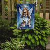 Basset Hound My Angel Garden Flag Mailbox Flag Decorative Yard Flag Banner Outside Patio Artwork Yard Flower Beds, Garden Size, Multicolor