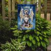 Pit Bull Terrier My Angel Garden Flag Mailbox Flag Decorative Yard Flag Banner Outside Patio Artwork Yard Flower Beds, Garden Size, Multicolor