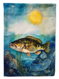 Smallmouth Bass House Flag Large Porch Sleeve Pole Decorative Outside Yard Banner Artwork Wall Hanging, Polyester, House Size, Multicolor (Default: Default)