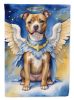 Staffordshire Bull Terrier My Angel Garden Flag Mailbox Flag Decorative Yard Flag Banner Outside Patio Artwork Yard Flower Beds, Garden Size