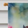 Spectacled Owl House Flag Large Porch Sleeve Pole Decorative Outside Yard Banner Artwork Wall Hanging, Polyester, House Size, Multicolor