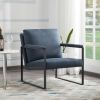 Metal Frame Accent Armchair