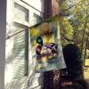 Mallard House Flag Large Porch Sleeve Pole Decorative Outside Yard Banner Artwork Wall Hanging, Polyester, House Size, Multicolor