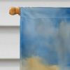 Blue Jay House Flag Large Porch Sleeve Pole Decorative Outside Yard Banner Artwork Wall Hanging, Polyester, House Size, Multicolor