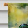 Mallard House Flag Large Porch Sleeve Pole Decorative Outside Yard Banner Artwork Wall Hanging, Polyester, House Size, Multicolor