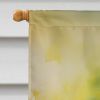 Green Heron House Flag Large Porch Sleeve Pole Decorative Outside Yard Banner Artwork Wall Hanging, Polyester, House Size, Multicolor