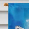 Hippie Animal Llama House Flag Large Porch Sleeve Pole Decorative Outside Yard Banner Artwork Wall Hanging, Polyester, House Size, Multicolor