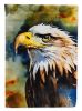Eagle House Flag Large Porch Sleeve Pole Decorative Outside Yard Banner Artwork Wall Hanging, Polyester, House Size, Multicolor
