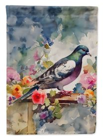 Pigeon House Flag Large Porch Sleeve Pole Decorative Outside Yard Banner Artwork Wall Hanging, Polyester, House Size, Multicolor (Default: Default)