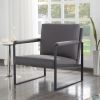 Metal Frame Accent Armchair