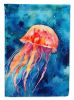 Jellyfish House Flag Large Porch Sleeve Pole Decorative Outside Yard Banner Artwork Wall Hanging, Polyester, House Size, Multicolor