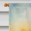 Llama House Flag Large Porch Sleeve Pole Decorative Outside Yard Banner Artwork Wall Hanging, Polyester, House Size, Multicolor