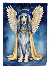 Afghan Hound My Angel Garden Flag Mailbox Flag Decorative Yard Flag Banner Outside Patio Artwork Yard Flower Beds, Garden Size, Multicolor (Default: Default)