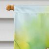 Utah Sego Lilies in Watercolor House Flag Large Porch Sleeve Pole Decorative Outside Yard Banner Artwork Wall Hanging, Polyester, House Size