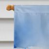 Nevada Sagebrush in Watercolor House Flag Large Porch Sleeve Pole Decorative Outside Yard Banner Artwork Wall Hanging, Polyester, House Size
